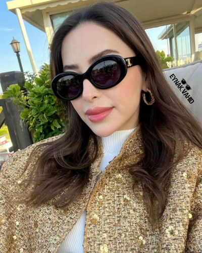 عینک آفتابی سلین مدل بیضی شکل کاچوئی زنانه