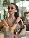 عینک آفتابی سلین مدل بیضی شکل ( کیفیت مستر - ترند سال )