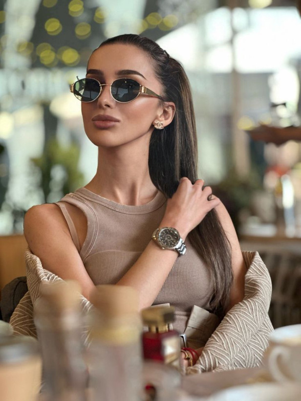 عینک آفتابی سلین مدل بیضی شکل ( کیفیت مستر - ترند سال )