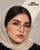 فریم عینک تیتانیومی شنل مدل گرد هری پاتری